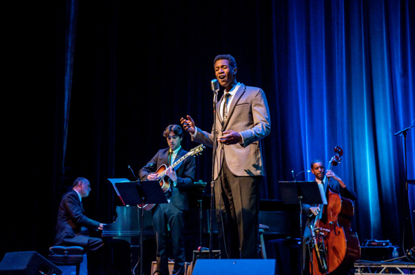 Photo Flash: Evan Tyrone Martin Sings Nat King Cole in Chicagoland on Today Image