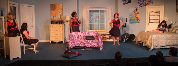 Photo Coverage: First look at Curtain Players' FIVE WOMEN WEARING THE SAME DRESS Image