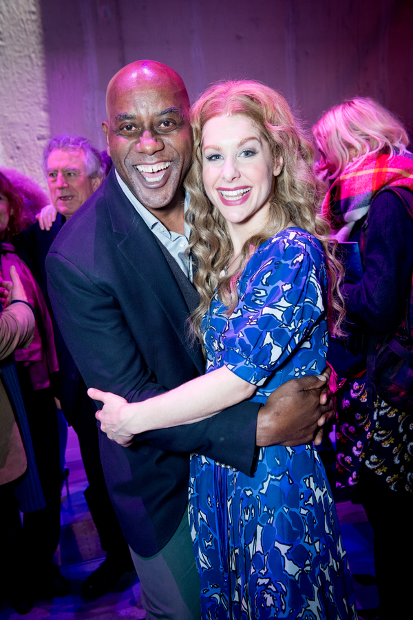 Ainsley Harriott and Cassidy Janson Photo