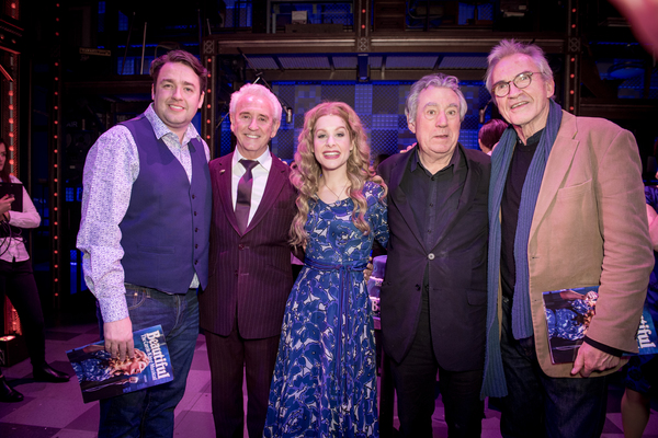 Jason Manford, Tony Christie, Cassidy Janson, Terry Jones, and Larry Lamb Photo