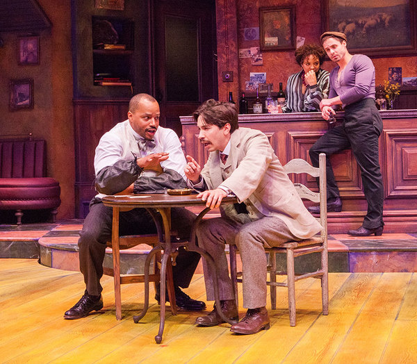 Photo Flash: PICASSO AT THE LAPIN AGILE Opens at The Old Globe Starring Philippe Bowgen, Donald Faison, Justin Long, and More 