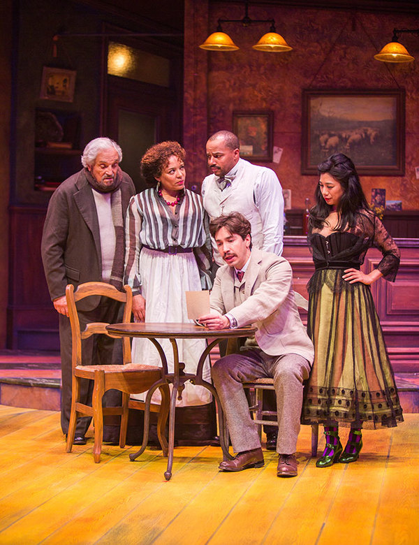 Photo Flash: PICASSO AT THE LAPIN AGILE Opens at The Old Globe Starring Philippe Bowgen, Donald Faison, Justin Long, and More 
