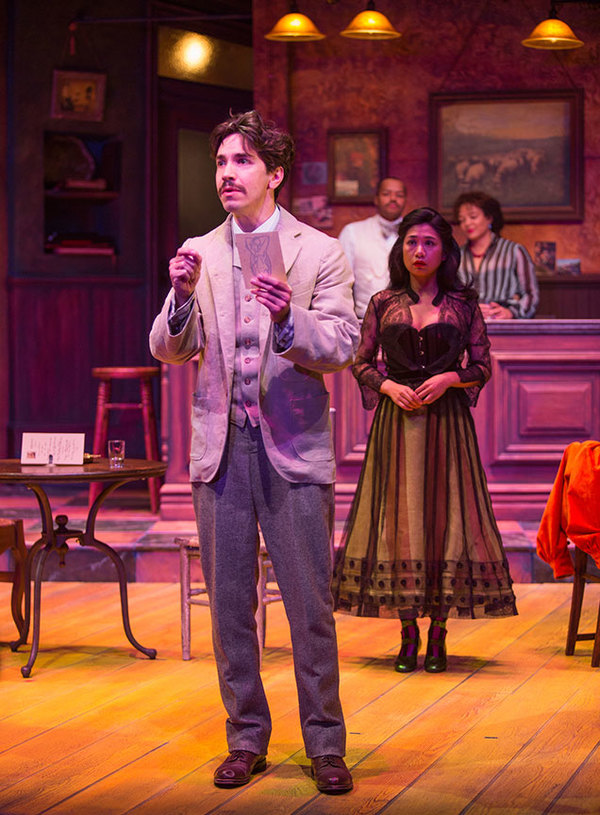 Photo Flash: PICASSO AT THE LAPIN AGILE Opens at The Old Globe Starring Philippe Bowgen, Donald Faison, Justin Long, and More 