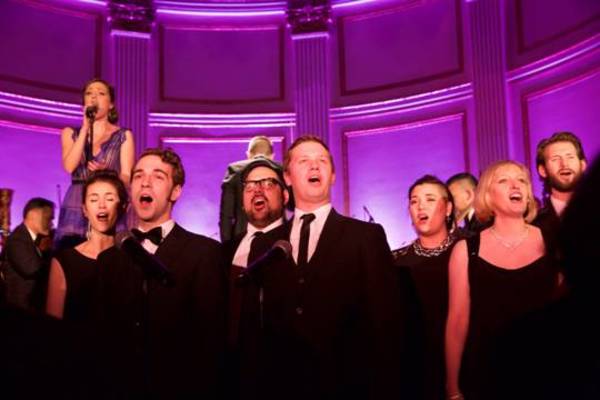 Photo Flash: Brian Stokes Mitchell, Danny Burstein and More Celebrate Adrienne Arsht's 75th Birthday Image