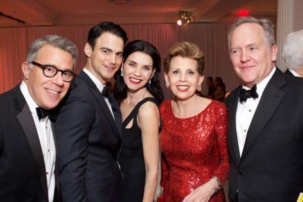 Russell Granet, Keith Lieberthal, Julianna Marguilies, Adrienne Arsht and David Beach Photo