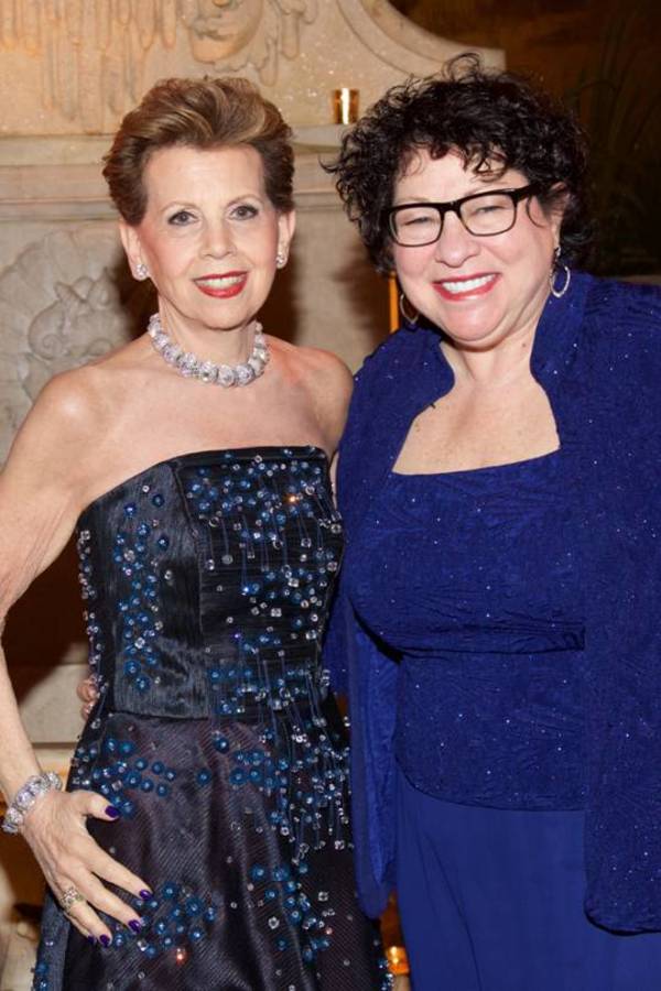 Adrienne Arsht and Justice Sonia Sotomayor Photo