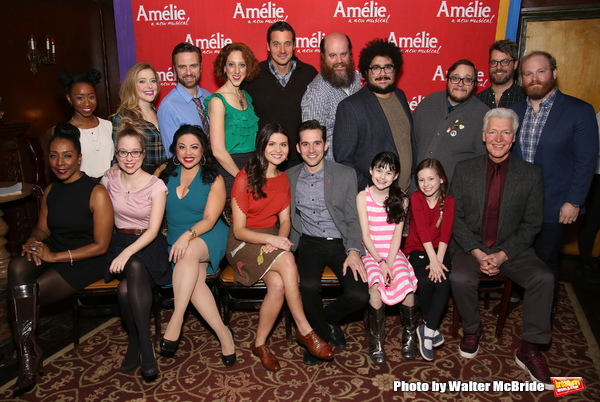 Photo Coverage: AMELIE Cast Flashes Smiles in Preview at The Cutting Room Image