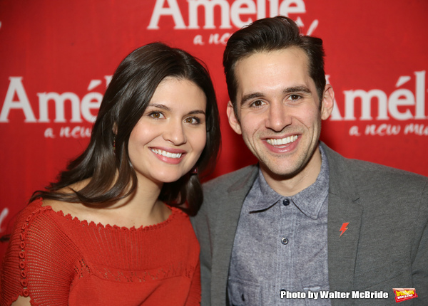 Photo Coverage: AMELIE Cast Flashes Smiles in Preview at The Cutting Room Image