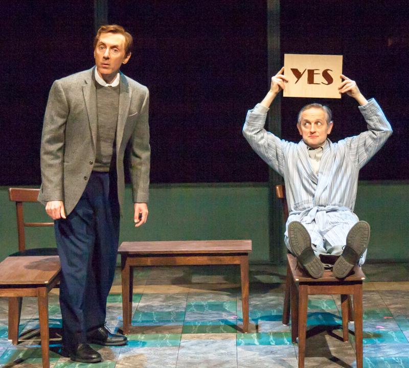 BWW Review: To the Genius of Oscar Levant - FOR PIANO AND HARPO at Falcon Theatre