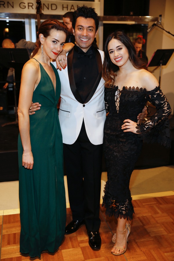 Cast members Tiffany Dupont, Matias Ponce and Jeanine Mason Photo