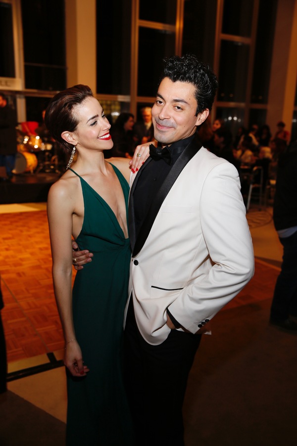 Cast members Tiffany Dupont and Matias Ponce Photo