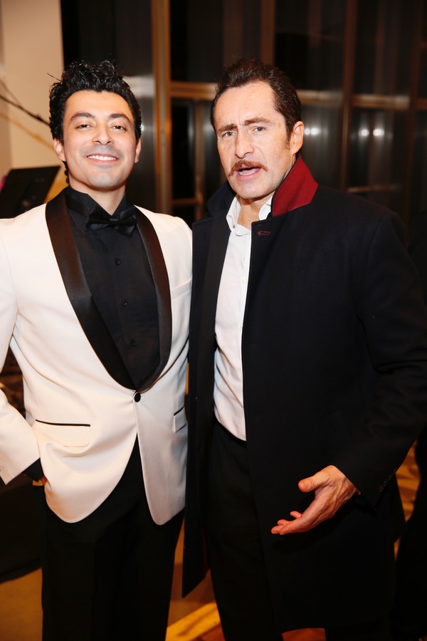 Cast members Matias Ponce and Demian Bichir Photo