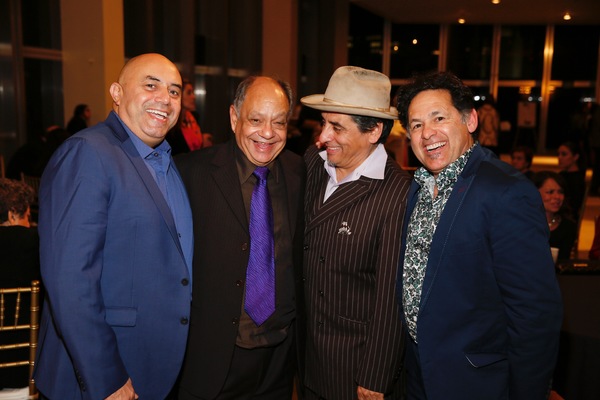 Actors Herbert Siguenza, Cheech Marin, Richard Montoya and Ric Salinas Photo