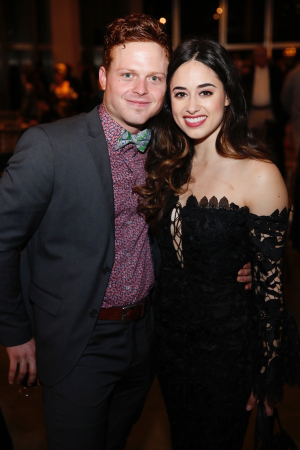 Cast members Caleb Foote and Jeanine Mason Photo