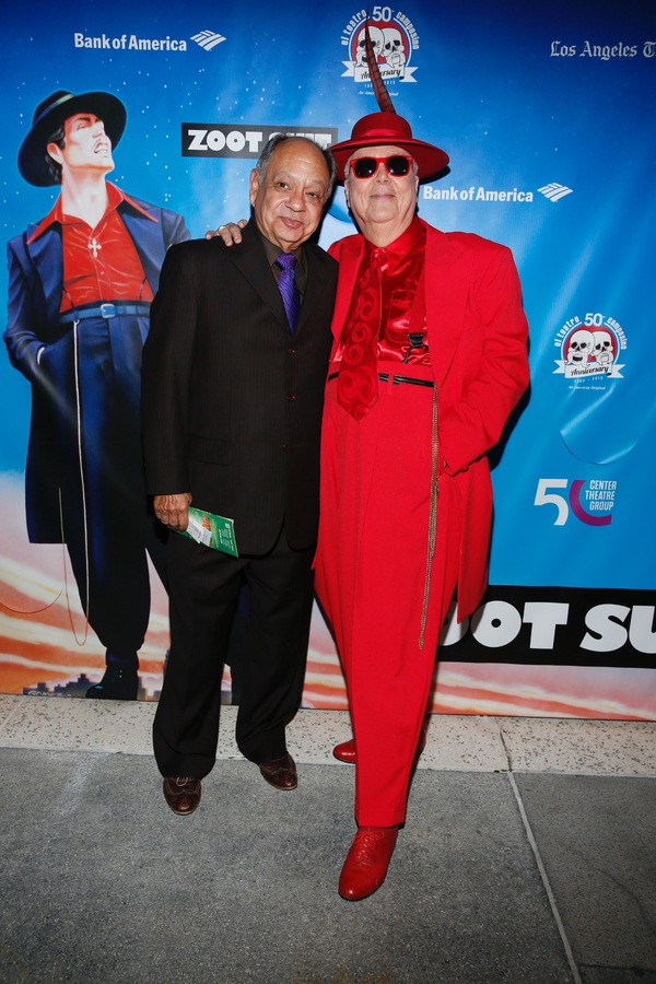 Actors Cheech Marin and Daniel Guerrero  Photo