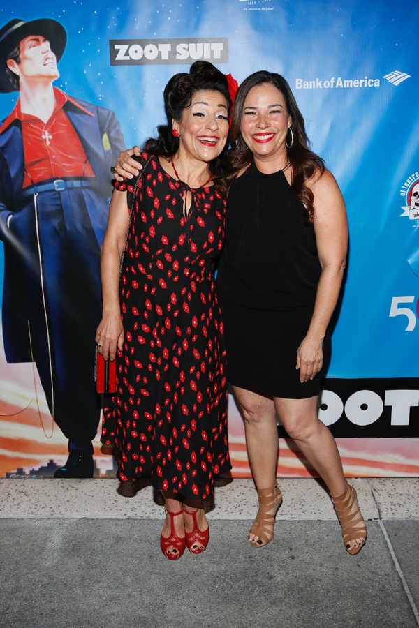Linda Lopez and actor Marabina Jaimes Photo