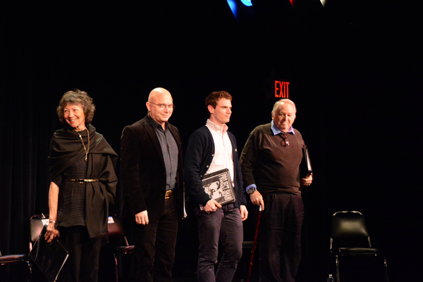 Maggie Buchwald, Michael Cerveris, Jay Armstrong Johnson and Dakin Matthews Photo