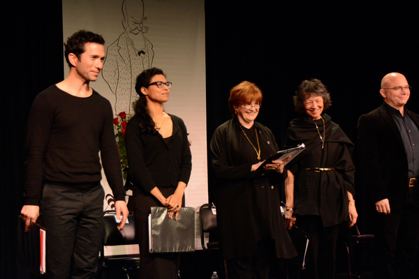 Carman Lacivita, Jolly Abraham, Blair Brown, Maggie Buchwald and Michael Cerveris Photo