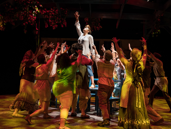 Photo Flash: MAMMA MIA Bursts onto the Marriott Theatre Stage Image