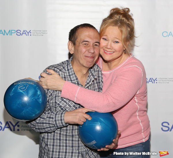 Gilbert Gottfried and Caroline Rhea  Photo