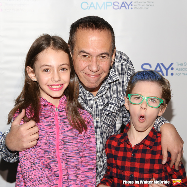 Lily Gottfried, Gilbert Gottfried and Max Gottfried  at 