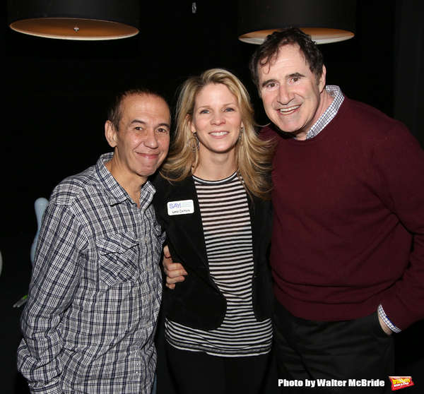 Gilbert Gottfried, Kelli O'Hara, Richard Kind
  Photo