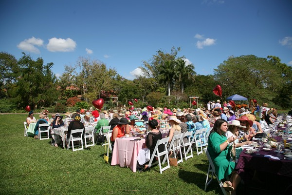 Photo Flash: Hearts-n-Bloom Garden Tea Party Grows at Mounts Botanical Garden Image