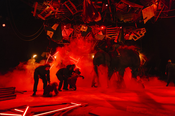 Photo Flash: First Look at Production Photos for the UK Tour of RUNNING WILD Image