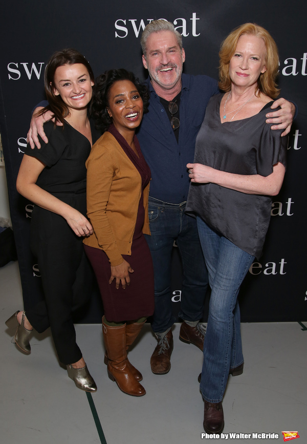 Photo Coverage: SWEAT Company Gets Ready for a Broadway Bow! Image