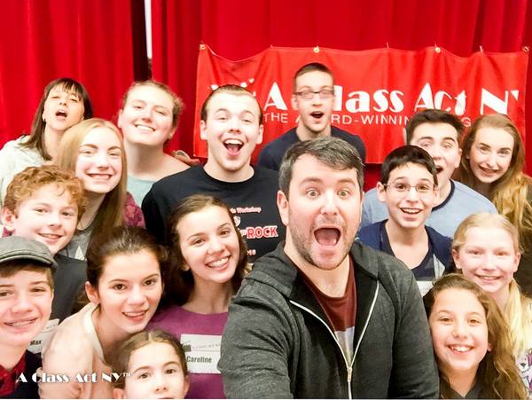 Photo Flash: SCHOOL OF ROCK's Alex Brightman Leads Audition Workshop at A Class Act NY Image