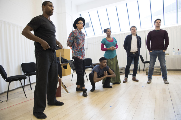 Photo Flash: In Rehearsals with CHIGGER FOOT BOYS at Tara Arts Image