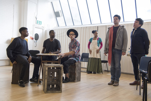 Photo Flash: In Rehearsals with CHIGGER FOOT BOYS at Tara Arts Image