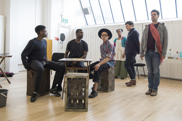 Photo Flash: In Rehearsals with CHIGGER FOOT BOYS at Tara Arts Image