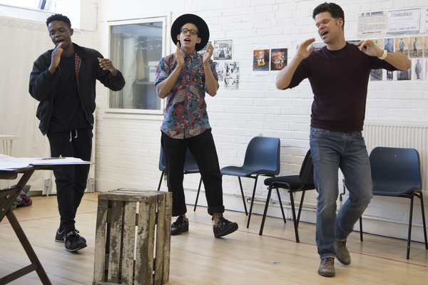 Photo Flash: In Rehearsals with CHIGGER FOOT BOYS at Tara Arts Image