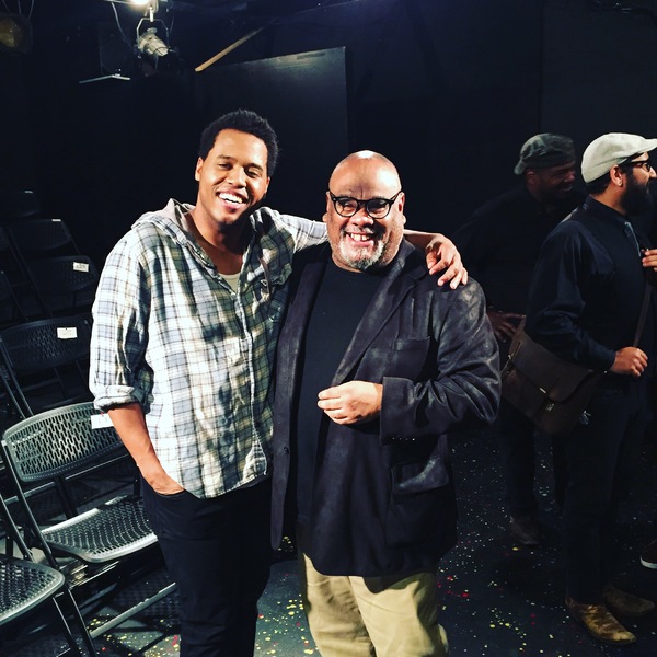 Photo Flash: Lyricist Stew Visits SRO's PASSING STRANGE at the Obsidian Theater Image