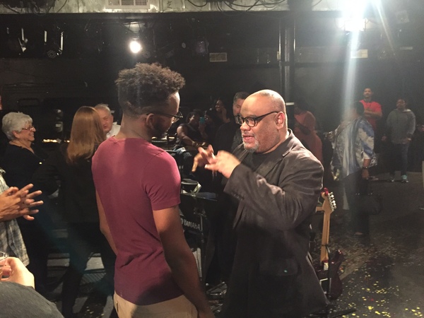 Photo Flash: Lyricist Stew Visits SRO's PASSING STRANGE at the Obsidian Theater Image