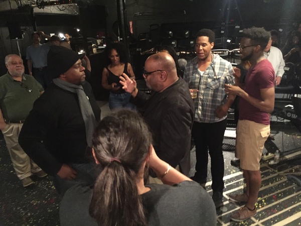 Photo Flash: Lyricist Stew Visits SRO's PASSING STRANGE at the Obsidian Theater Image