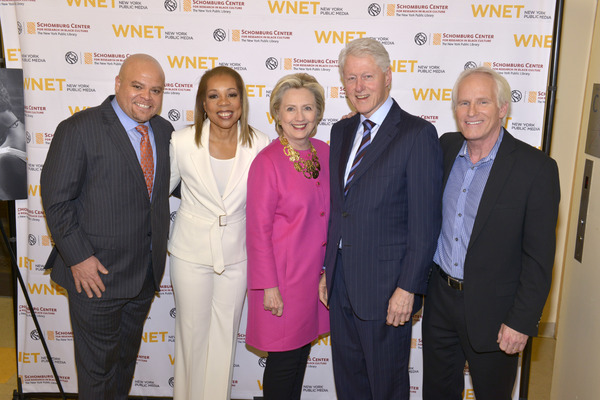 Photo Flash: Hillary Clinton and Bill Clinton Attend PBS's MAYA ANGELOU: AND I STILL RISE Preview in NYC Image