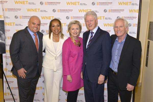 Photo Flash: Hillary Clinton and Bill Clinton Attend PBS's MAYA ANGELOU: AND I STILL RISE Preview in NYC 