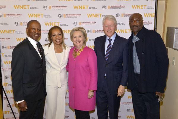 Photo Flash: Hillary Clinton and Bill Clinton Attend PBS's MAYA ANGELOU: AND I STILL RISE Preview in NYC 