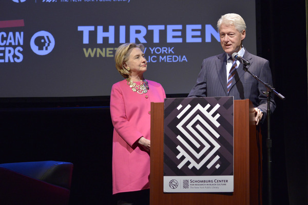 Photo Flash: Hillary Clinton and Bill Clinton Attend PBS's MAYA ANGELOU: AND I STILL RISE Preview in NYC Image