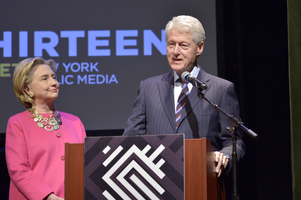 Photo Flash: Hillary Clinton and Bill Clinton Attend PBS's MAYA ANGELOU: AND I STILL RISE Preview in NYC Image