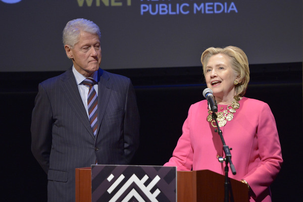 Photo Flash: Hillary Clinton and Bill Clinton Attend PBS's MAYA ANGELOU: AND I STILL RISE Preview in NYC Image
