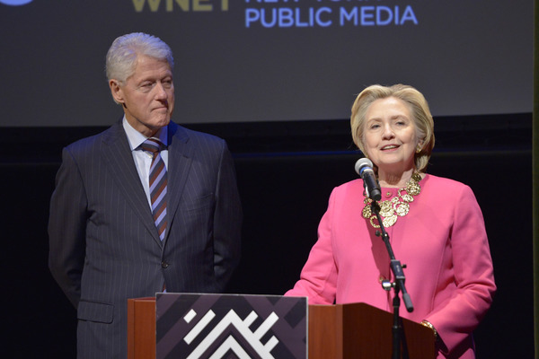 Photo Flash: Hillary Clinton and Bill Clinton Attend PBS's MAYA ANGELOU: AND I STILL RISE Preview in NYC Image