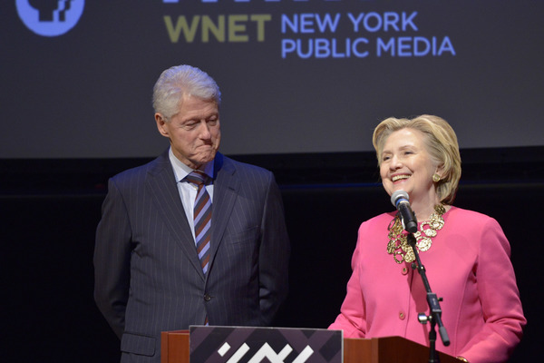 Photo Flash: Hillary Clinton and Bill Clinton Attend PBS's MAYA ANGELOU: AND I STILL RISE Preview in NYC Image