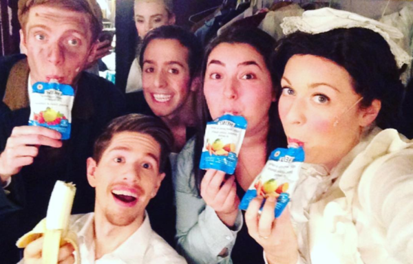 Photo Flash: PHANTOM OF THE OPERA (Tries) to Enjoy the Beautiful Weather, COMEDY OF TENORS Preps and Primps, and More Saturday Intermission Pics! Image