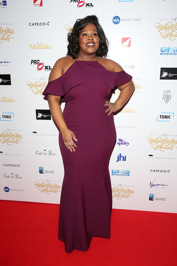 Photo Flash: Amber Riley, Billie Piper & More At WhatsOnStage Awards 