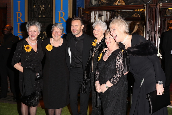 The original Calendar Girls with Gary Barlow Photo