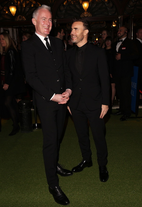 Tim Firth and Gary Barlow Photo