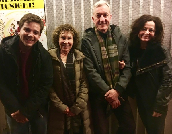 Photo Flash: Rhea Perlman Cheers the Cast of JONAH AND OTTO Off-Broadway Image
